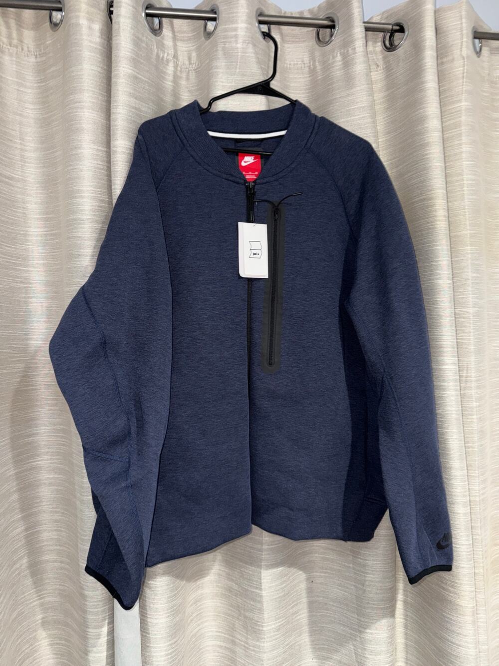 Nike Sportswear Tech Fleece Bomber Jacket in Obsidian Blue size xl - NEW